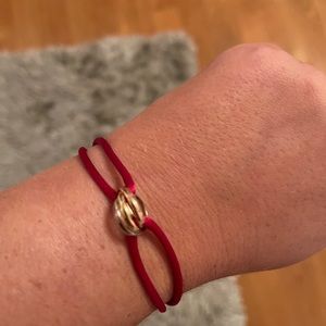 Cartier trinity cord bracelet